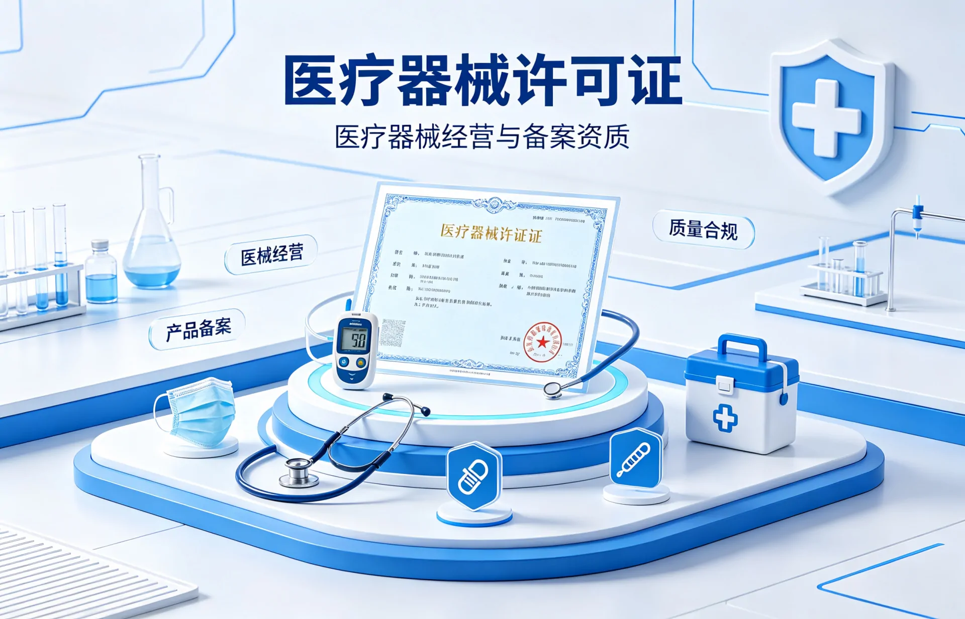 我司办理医疗器械经营许可案例